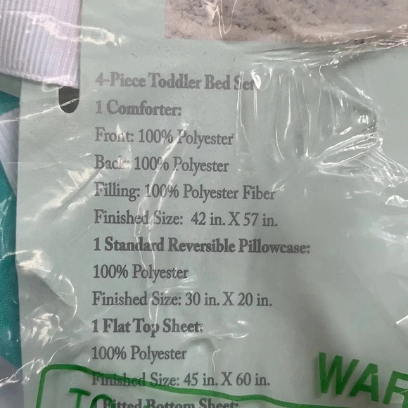 Everyday Kids Underwater Mermaid 4-Piece Twin Size Bed Sheets Set New - Picture 7 of 8